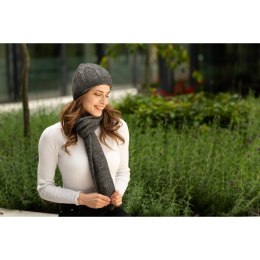 Zestaw zimowy ZZ-09-GR czapka A-01 szalik D-03