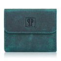 Damska portmonetka zielona portfel Paolo Peruzzi T-11-GR