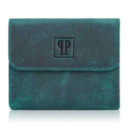 Damska portmonetka zielona portfel Paolo Peruzzi T-11-GR