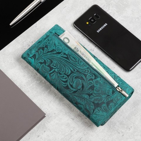 Damski portfel skórzany vintage Paolo Peruzzi T-25-GR