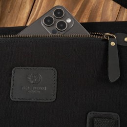 Torba męska na ramię vintage Paolo Peruzzi T-17-BL