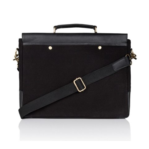 Zestaw Paolo Peruzzi: portfel męski T-02+torba męska T-07 ZUP-08-BL