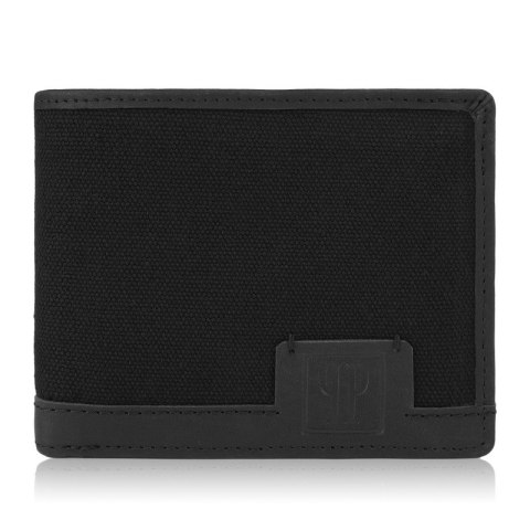 Zestaw Paolo Peruzzi: portfel męski T-02+torba męska T-07 ZUP-08-BL