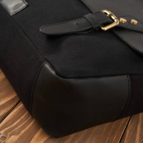 Zestaw Paolo Peruzzi: portfel męski T-04 + torba męska T-07 ZUP-06-BL