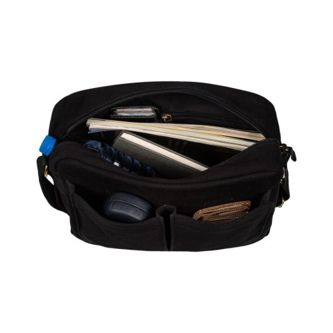 Zestaw męski torba męska na ramię vintage T-17 portfel męski T-02 Paolo Peruzzi ZUP-17-BL