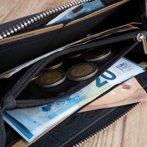 Zestaw upominkowy dla niej ZUP-23-BL: plecak T-18-BL portfel T-08-BL