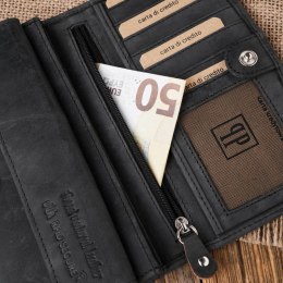 Zestaw upominkowy dla niej ZUP-26-BL: plecak T-16-BL portfel T-01-BL