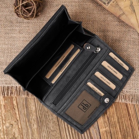 Zestaw upominkowy dla niej ZUP-26-BL: plecak T-16-BL portfel T-01-BL