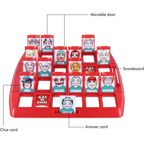 WOOPIE Gra Rodzinna Odgadnij Kto To Jest Lumarko!