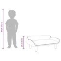 VidaXL Sofa dla dzieci, jasnoszara, 70x40x24 cm, aksamit
