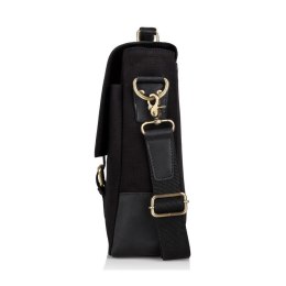 Zestaw Paolo Peruzzi: portfel męski T-03+torba męska T-07 ZUP-07-BL