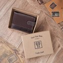 Zestaw Paolo Peruzzi: portfel męski T-03+torba męska T-07 ZUP-07-BR