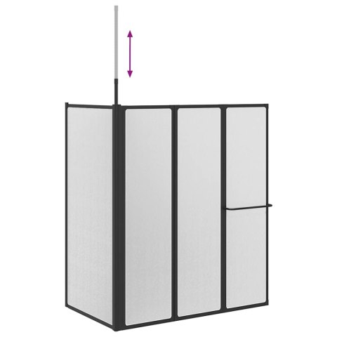  Parawan na wannę, kabina ścienna, kształt L (70 x 120 x 140 cm) Lumarko!