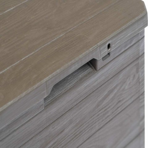  Skrzynia ogrodowa, 90 L, brązowa Lumarko!