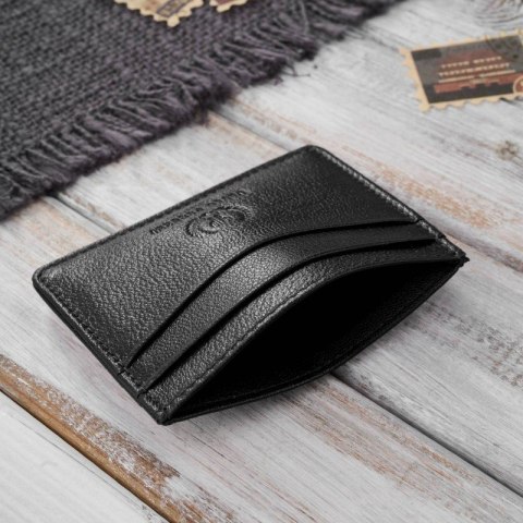 Zestaw prezentowy dla niej portfel damski w kwiaty T-45 i skórzane etui na karty T-151 Paolo Peruzzi ZUP-144-BL