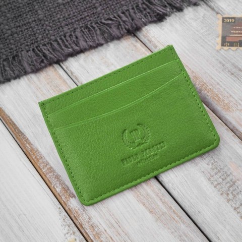 Zestaw prezentowy dla niej portfel damski w kwiaty T-45 i skórzane etui na karty T-151 Paolo Peruzzi ZUP-144-GR