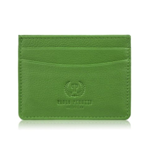 Zestaw prezentowy dla niej portfel damski w kwiaty T-45 i skórzane etui na karty T-151 Paolo Peruzzi ZUP-144-GR