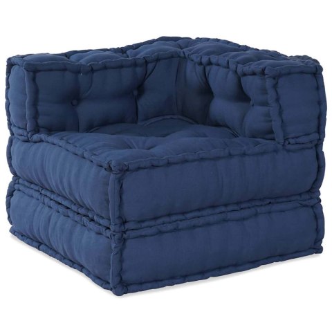 Poduszka 4 pcs Niebieski 70 x 70 x 54 cm Poliester Lumarko!