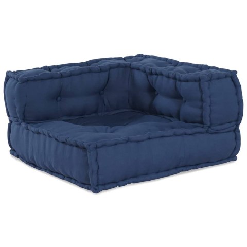 Poduszka 4 pcs Niebieski 70 x 70 x 54 cm Poliester Lumarko!