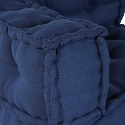 Poduszka 4 pcs Niebieski 70 x 70 x 54 cm Poliester Lumarko!
