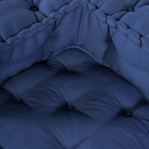 Poduszka 4 pcs Niebieski 70 x 70 x 54 cm Poliester Lumarko!