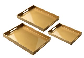 Komplet 3 Tac Dekoracyjnych40x30x4cm/35x25x3,5cm/30x20x3,5cm