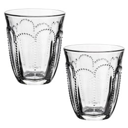 DAPHNE Komplet 4 szklanek 340ml 9,5x5,2x 11cm