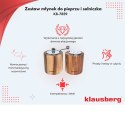 AKACJOWY MŁYNEK DO PIEPRZU + SOLNICZKA KLAUSBERG KB-7859