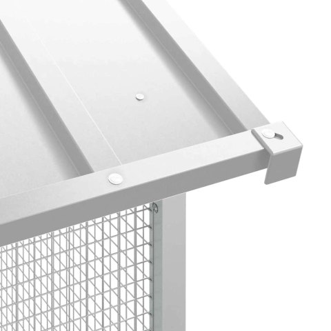 Klatka dla ptaków Szary 215 x 310 x 247 cm Stal galwanizowana Lumarko!