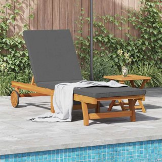 Leżak 1-osoba 2 pcs Brązowy 40 x 40 x 40cm Lite drewno akacjowe Lumarko!