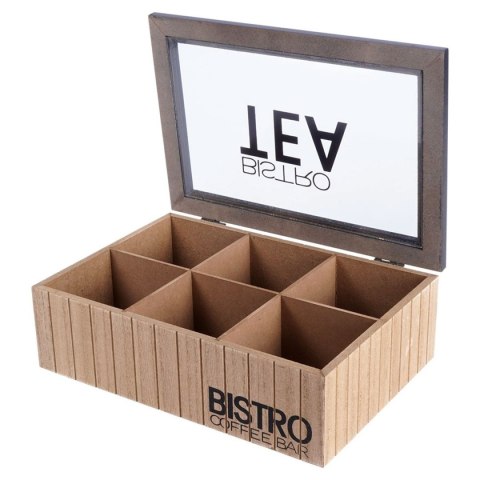 Drewniany Pojemnik Na Herbatę Ekspresową 259348