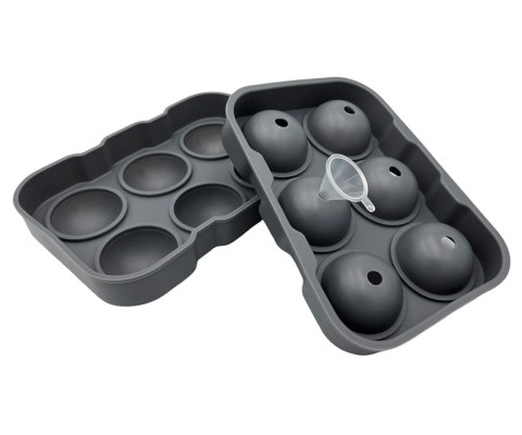 Forma Silikonowa Na 6 Kul Lodowych Do Drinków Napojów 3159