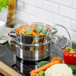 Garnek Na Parę Klausberg 3 Elem. 24cm Kb-7144