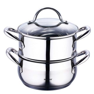 Garnek Parowy Bergner 2,2l Gourmet Line Bg-6521