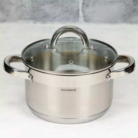 Garnek Z Pokrywą 16cm Klausberg Kb-7122 1,5l