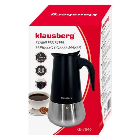 Kawiarka Zaparzacz Do Kawy 450ml Klausberg Kb-7846 Indukcja