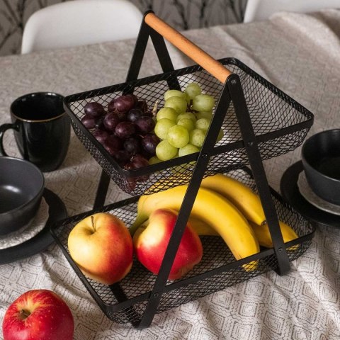 Koszyk Piętrowy Na Owoce Patera 3410