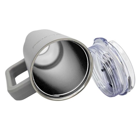 Stalowy Kubek Termiczny Termos 1200ml Z Rączką I Słomką Km-2173