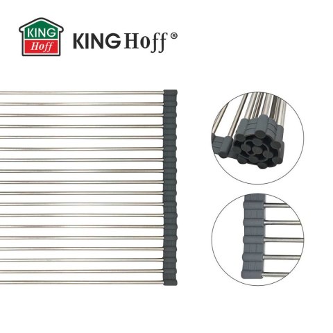 SUSZARKA OCIEKACZ ZWIJANY MATA STALOWA NA ZLEWOZMYWAK KINGHOFF KH-1903