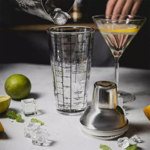 Szklany Shaker Barmański 400ml Z Przepisami Klausberg Kb-7647