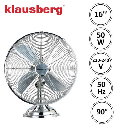 Wentylator Wiatrak Cyrkulacyjny Klausberg Kb-7538