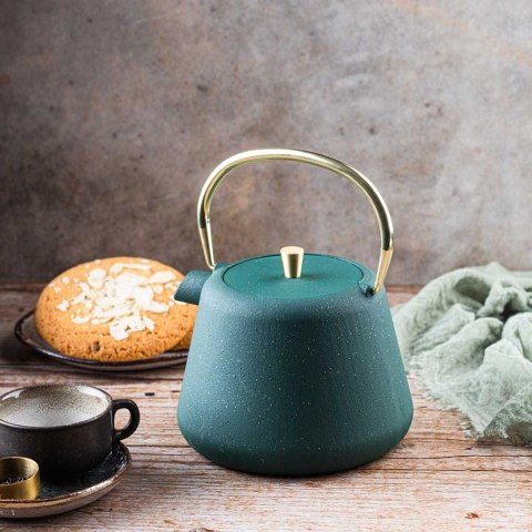 ZAPARZACZ ŻELIWNY IMBRYK 1L Z FILTREM KINGHOFF KH-1933