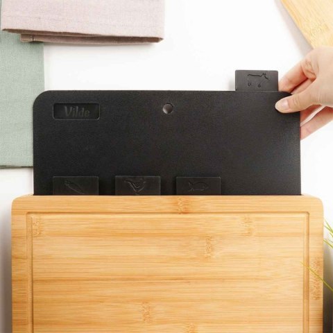 Zestaw 5 Desek Kuchennych W Stojaku 259726