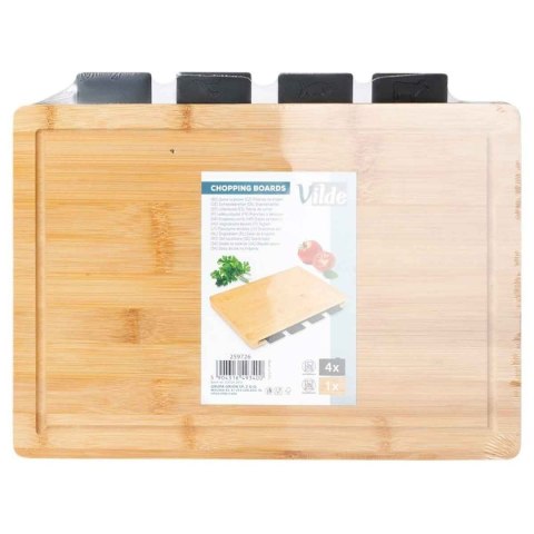 Zestaw 5 Desek Kuchennych W Stojaku 259726