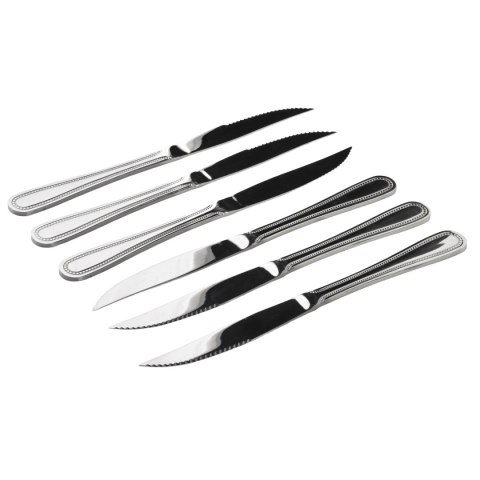 Komplet 6 Noży Stekowych 23cm