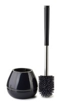 Szczotka Wc Czarna 14x42cm Tpr