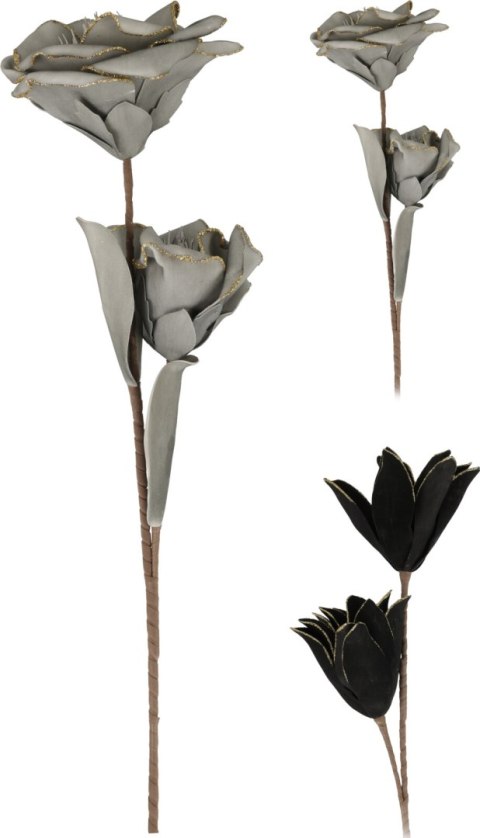 Gałąź Hibiskusa Z Brokatem 96cm