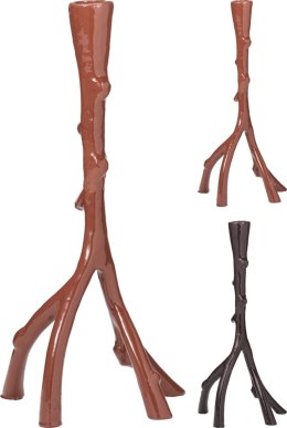 ŚWIECZNIK 31CM 2 RODZAJE KOLOR