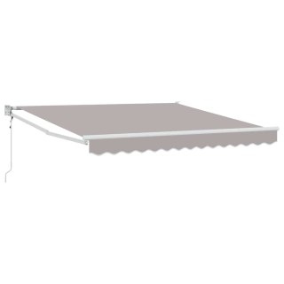 Automatyczna Markiza Rozkładana Jasnoszara 300x250 cm Lumarko!