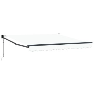 Automatyczna markiza zwijana biała 300x250 cm Lumarko!